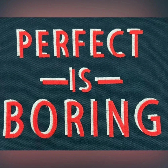 HENRY CHARLES | Perfect Is Boring pouch. - Picture 3 of 11